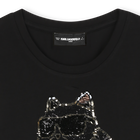 Short-sleeved T-shirt KARL LAGERFELD KIDS 
                    GIRL