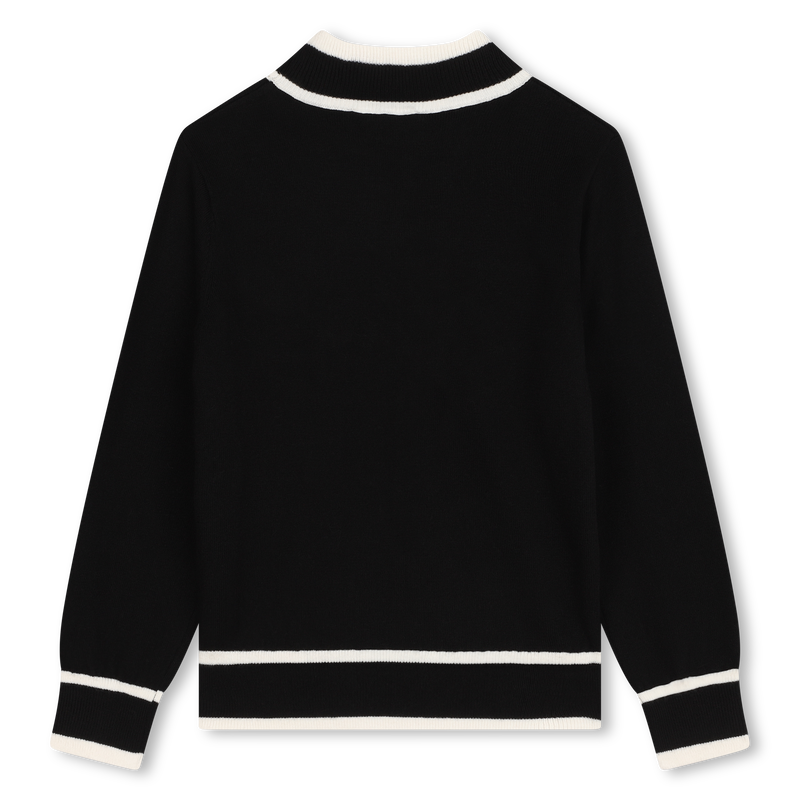 Embroidered signature jumper KARL LAGERFELD KIDS 
                        GIRL