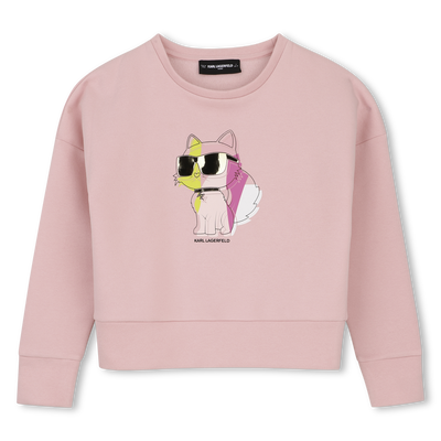 Sweatshirt KARL LAGERFELD KIDS GIRL