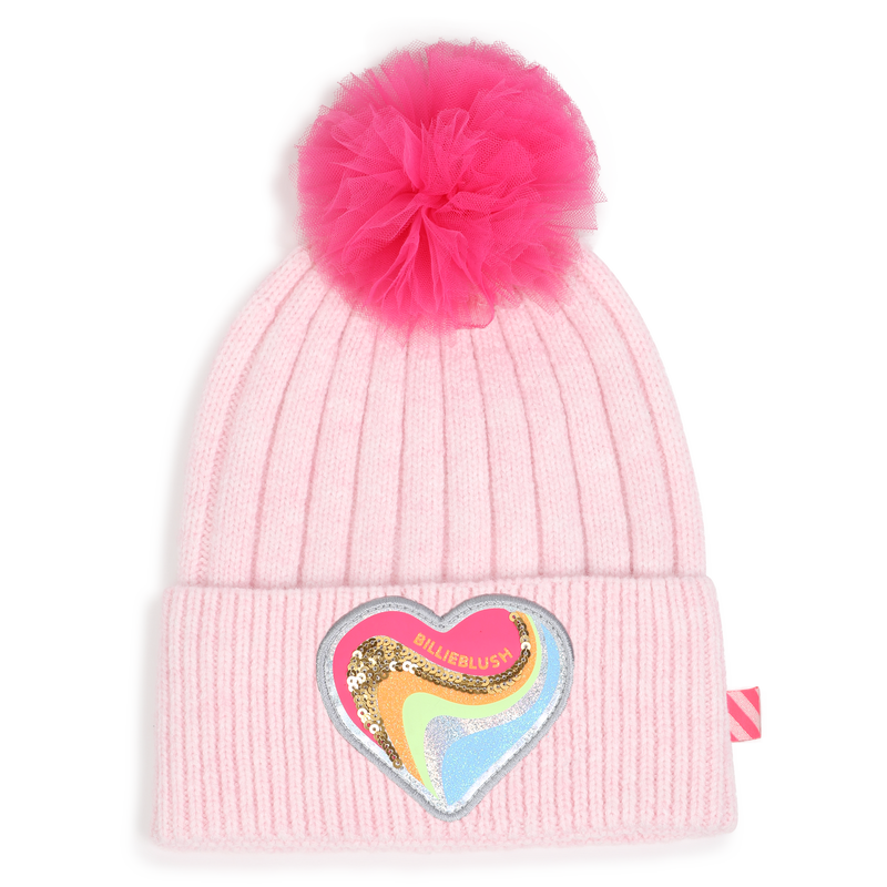 Tulle pom-pom beanie BILLIEBLUSH 
                        GIRL