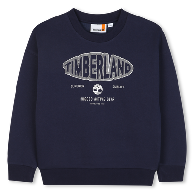 Brushed fleece sweatshirt TIMBERLAND BOY