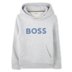 Hooded sweatshirt, CHINE GREY, hi-res