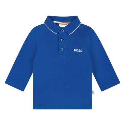Cotton piqu&eacute; polo BOSS BOY