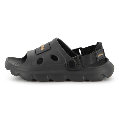 SANDALS WITH HOOK-AND-LOOP FASTENERS BOSS BOY