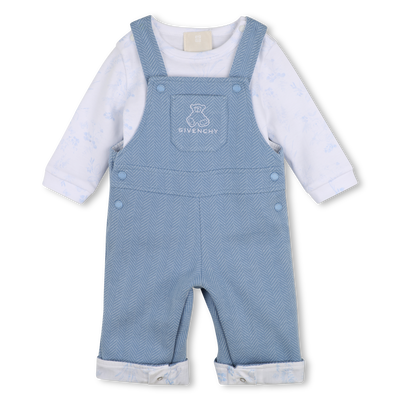Dungaree and t-shirt set GIVENCHY BOY