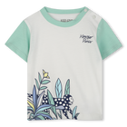 Cotton T-shirt and trousers KENZO KIDS 
                    BOY