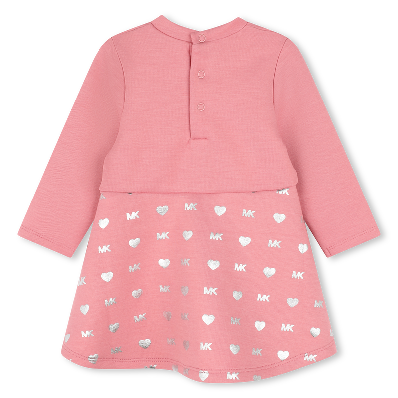 Long-sleeved studded dress MICHAEL KORS 
                        GIRL