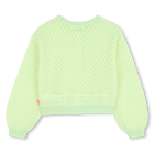 Openwork knitted cardigan BILLIEBLUSH 
                    GIRL