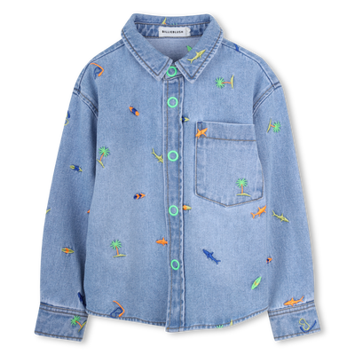 DENIM OVERSHIRT BILLIEBLUSH BOY