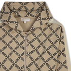 Zip-up hooded cardigan MICHAEL KORS 
                    GIRL