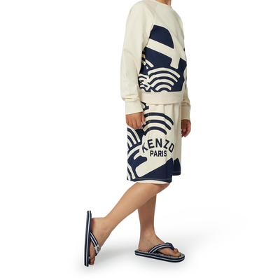 Bermuda shorts with prints KENZO KIDS BOY