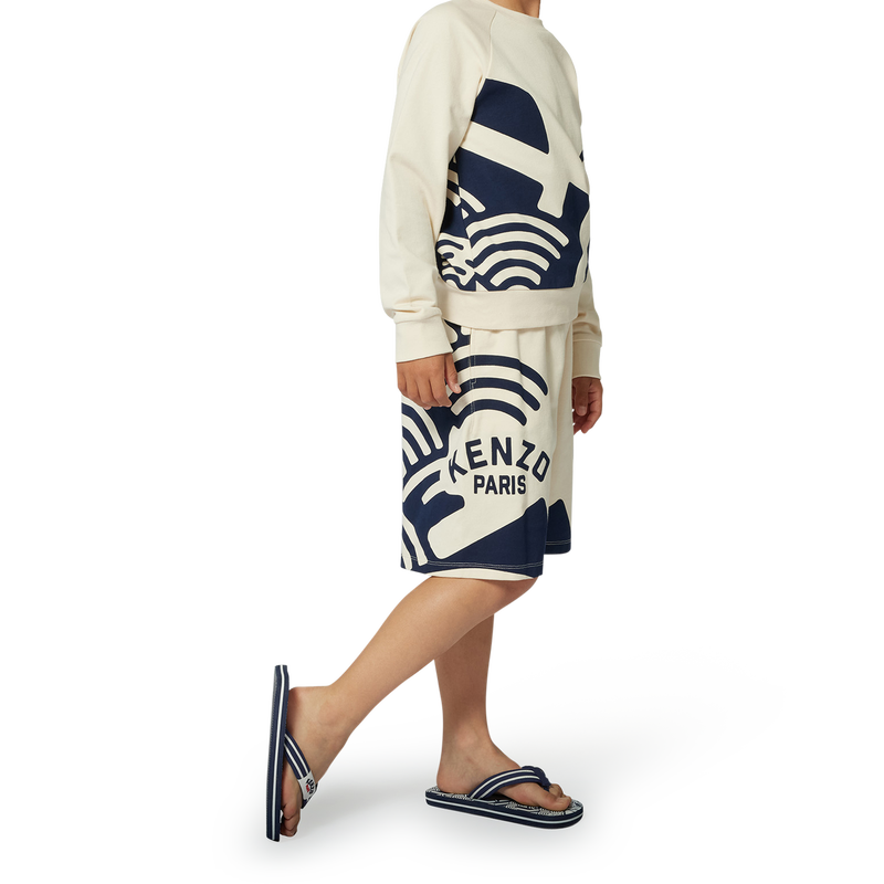 Bermuda shorts with prints KENZO KIDS 
                        BOY