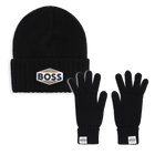 Hat and gloves set BOSS 
                    BOY