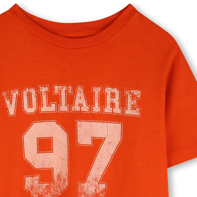 SHORT-SLEEVED T-SHIRT ZADIG & VOLTAIRE 
                        BOY