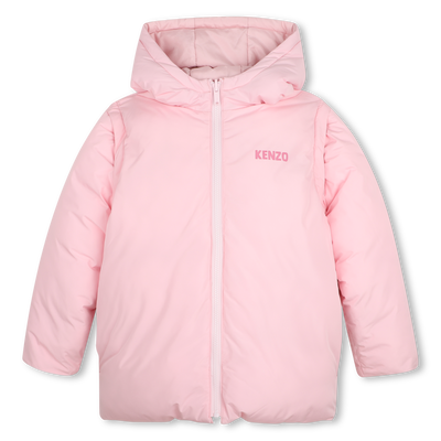 Reversible down jacket KENZO KIDS GIRL