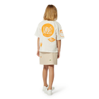 Patched cotton skirt KENZO KIDS 
                    GIRL