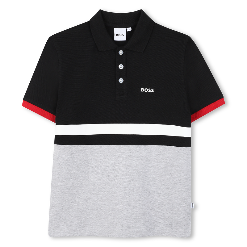 Cotton polo shirt BOSS 
                        BOY