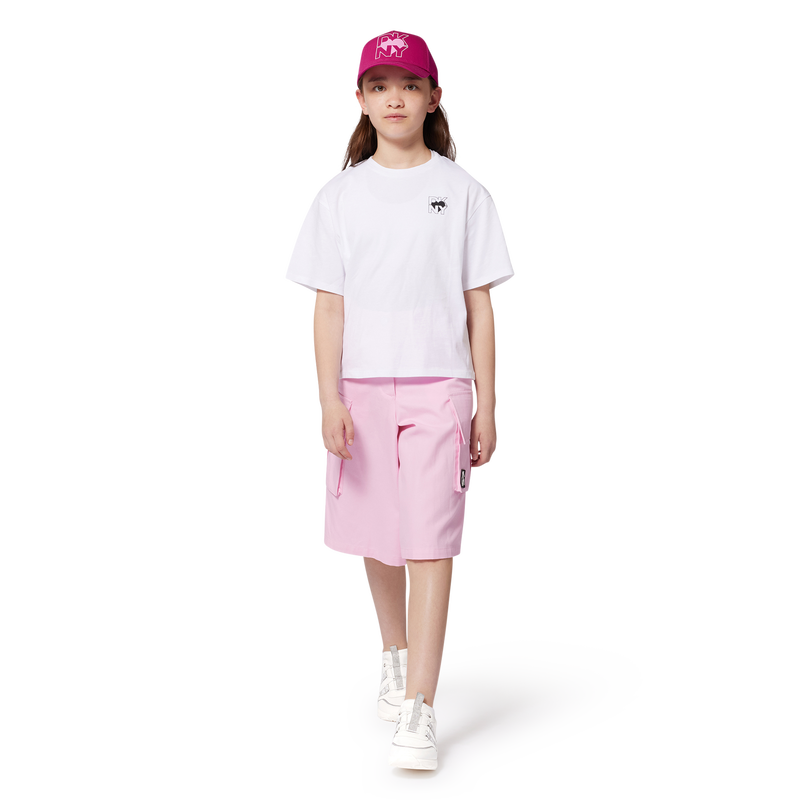 Short-sleeved cotton T-shirt DKNY 
                        GIRL