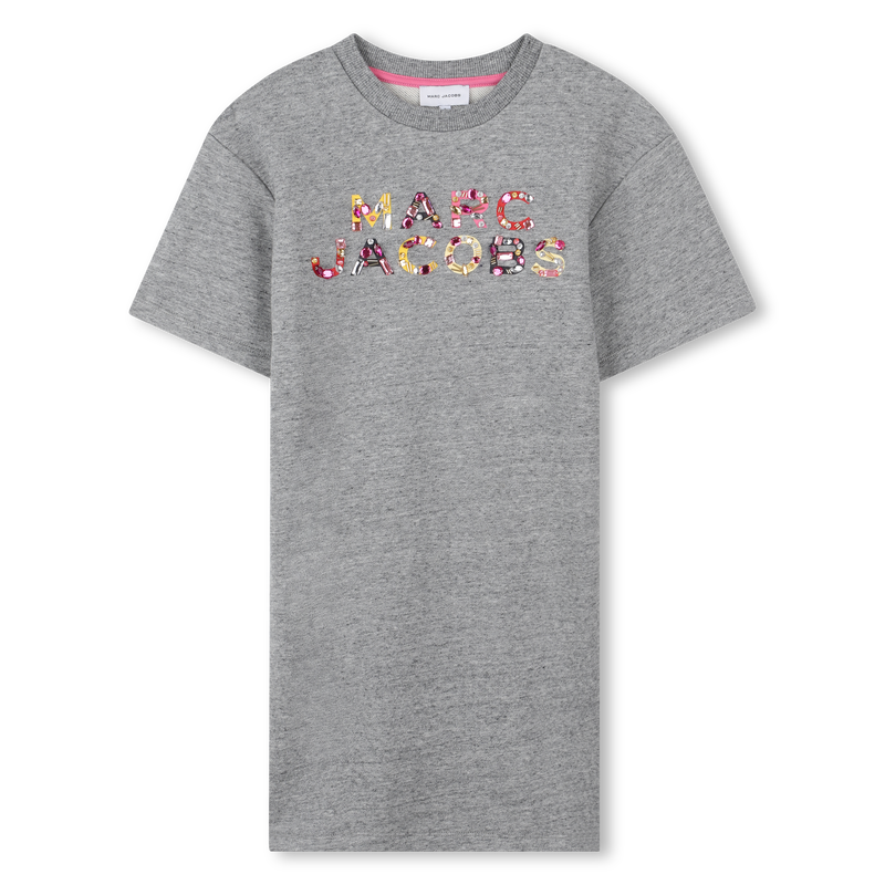 Cotton fleece dress MARC JACOBS 
                        GIRL