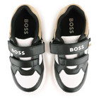 Trainers with hook-and-loop stripes BOSS 
                    BOY