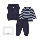 Pants, cardigan, and t-shirt set BOSS 
                    BOY