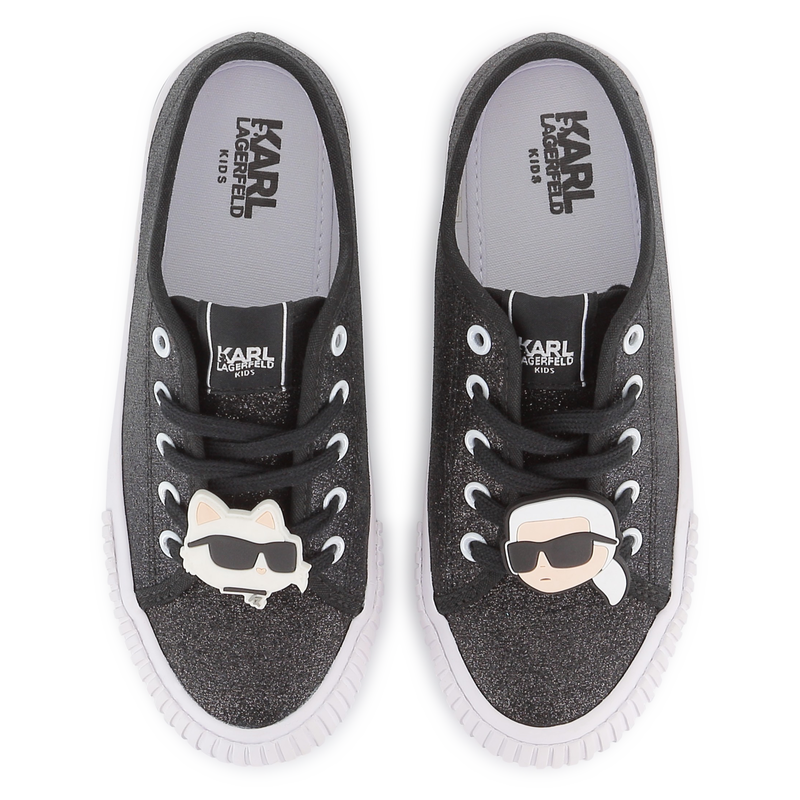 Low-top lace-up trainers KARL LAGERFELD KIDS 
                        GIRL