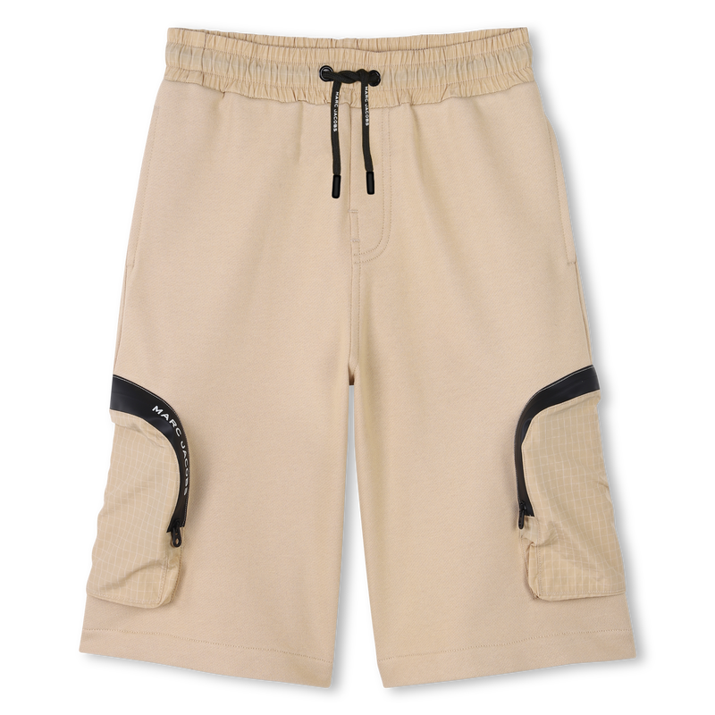 Cotton fleece Bermuda shorts MARC JACOBS 
                        BOY