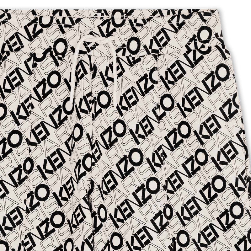 Printed Bermuda jogging shorts KENZO KIDS 
                        BOY