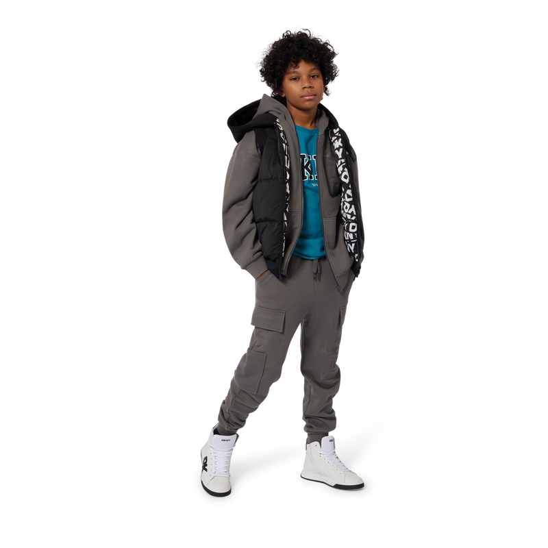 Cotton Jersey Sweatpants DKNY 
                        BOY