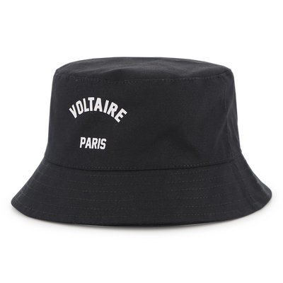 PRINTED BUCKET HAT WITH EMBROIDERY ZADIG & VOLTAIRE BOY