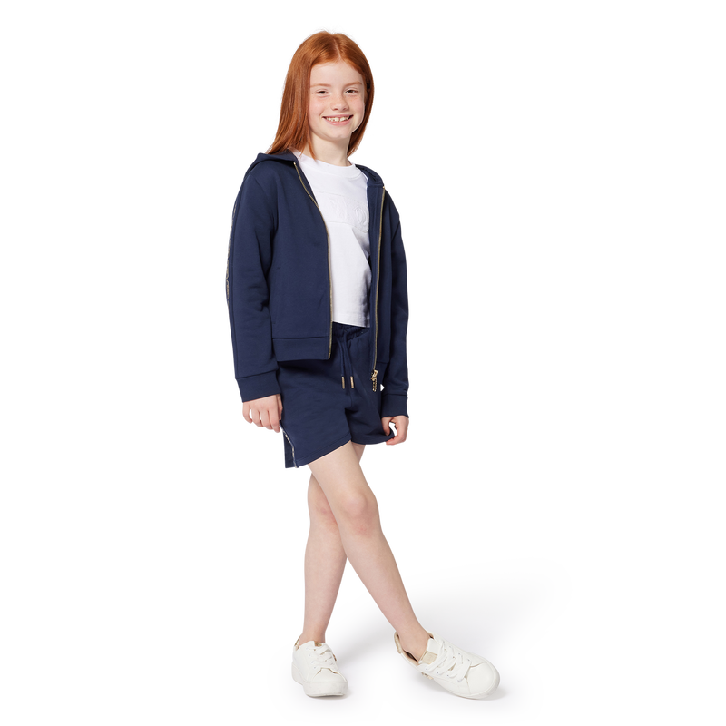 Fleece shorts with pockets MICHAEL KORS 
                        GIRL