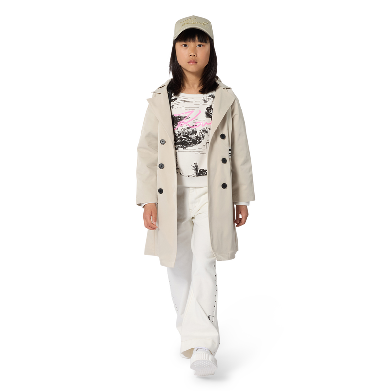ILLUSTRATED TROUSERS KARL LAGERFELD KIDS 
                        GIRL