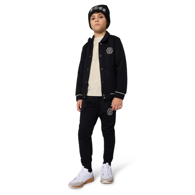 Knitted hat with logo BOSS 
                        BOY