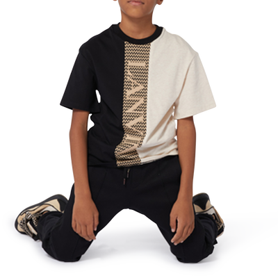Colour block T-shirt LANVIN BOY