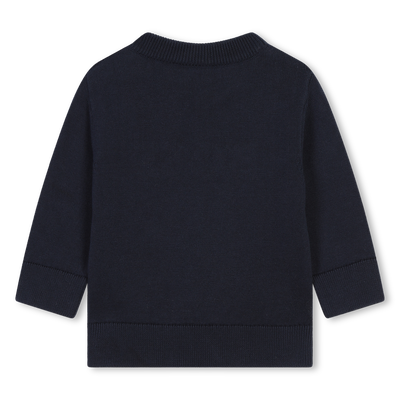 Cotton logo jumper BOSS BOY