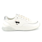 Lace-up trainers with badge KARL LAGERFELD KIDS 
                    GIRL