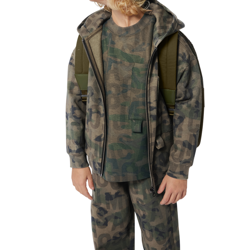 Hooded fleece cardigan MARC JACOBS 
                        UNISEX