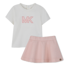 T-shirt and skirt set MICHAEL KORS 
                    GIRL