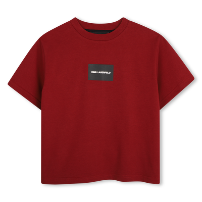 Short sleeve t-shirt KARL LAGERFELD KIDS BOY