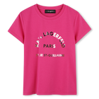 Short-sleeved T-shirt, FUSCHIA, hi-res
