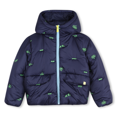 Hooded down jacket BILLIEBLUSH BOY