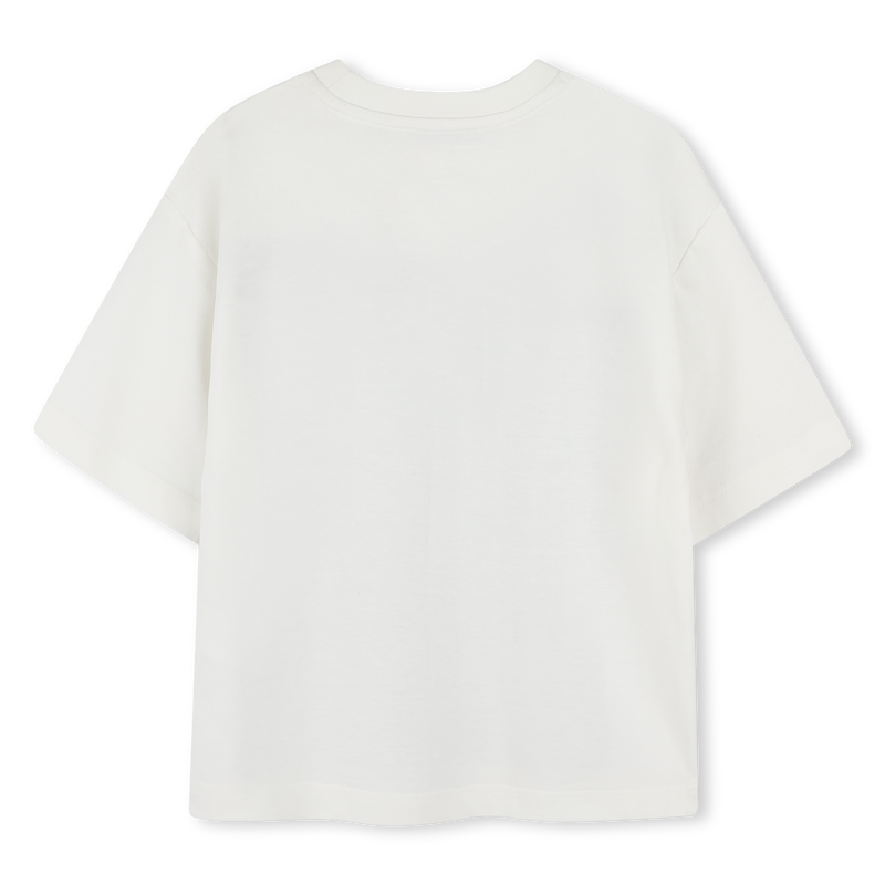 Two-tone cotton T-shirt MARC JACOBS 
                        BOY