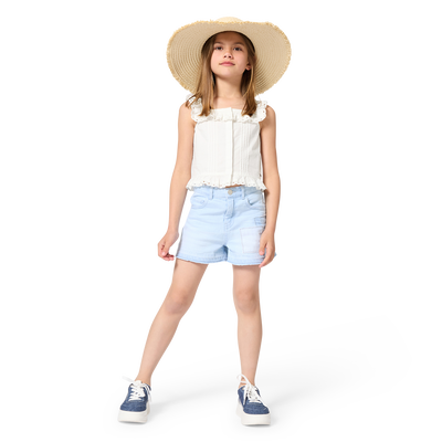 TOP RUFFLED BRACES MICHAEL KORS GIRL