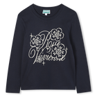 Long Sleeve T-Shirt KENZO KIDS 
                    GIRL