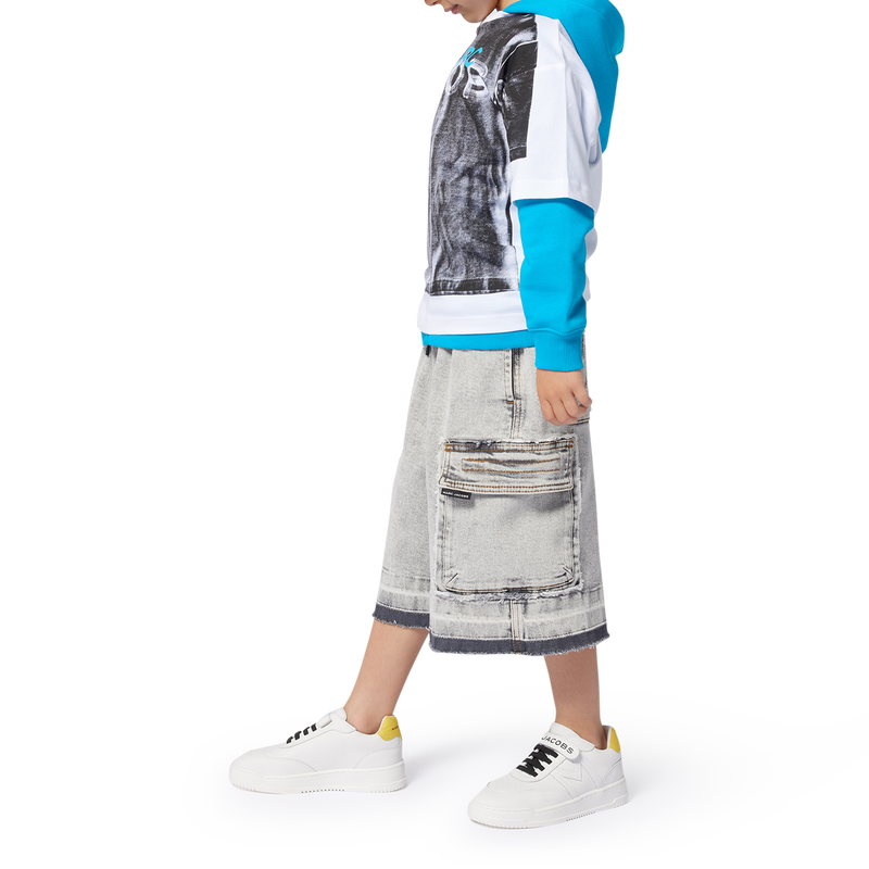 Long denim Bermuda shorts MARC JACOBS 
                        BOY