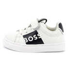Lace-up leather trainers BOSS 
                    BOY