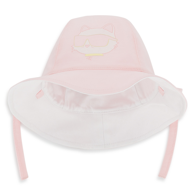 REVERSIBLE CAP KARL LAGERFELD KIDS 
                        GIRL