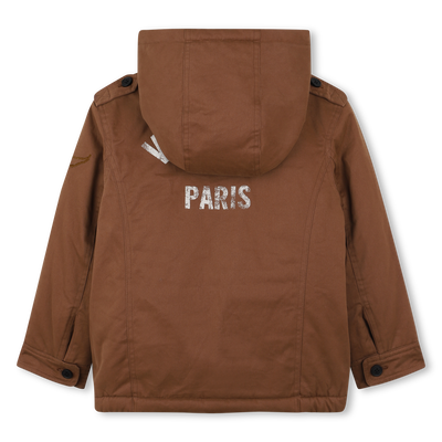 Water-repellent hooded parka ZADIG & VOLTAIRE BOY