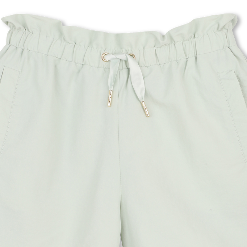 ELASTICATED WAIST SHORTS BOSS 
                        GIRL