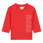 Cotton T-shirt with logo BOSS 
                    BOY
